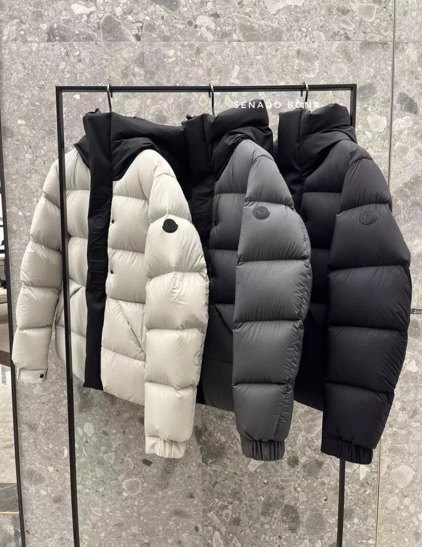 몽클레어 [ Mc.몽 ] 수입 마데이라 로고 다운 후드 패딩 국내배송