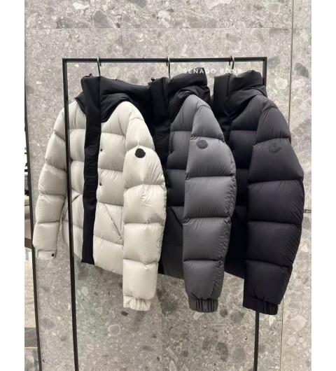 몽클레어 [ Mc.몽 ] 수입 마데이라 로고 다운 후드 패딩 국내배송