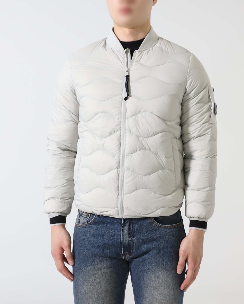 시피컴퍼니 [ C.P ] 웨이브 퀼팅 경량 패딩 자켓 국내배송