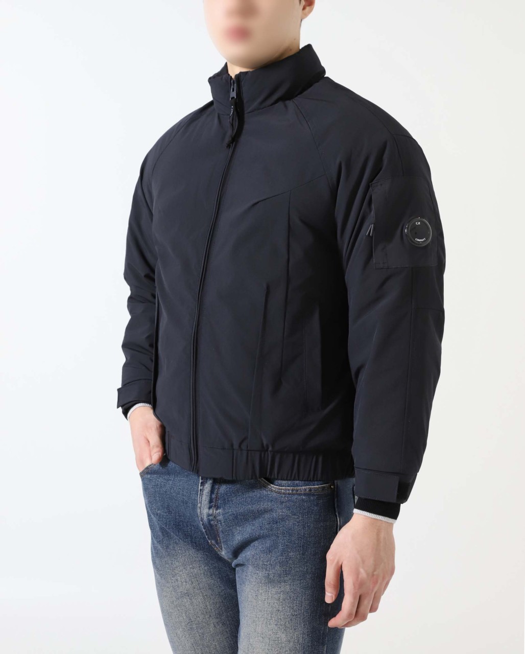 시피컴퍼니 [ C.P ] 풀 지퍼 소프트쉘 패딩 자켓 입고 국내배송