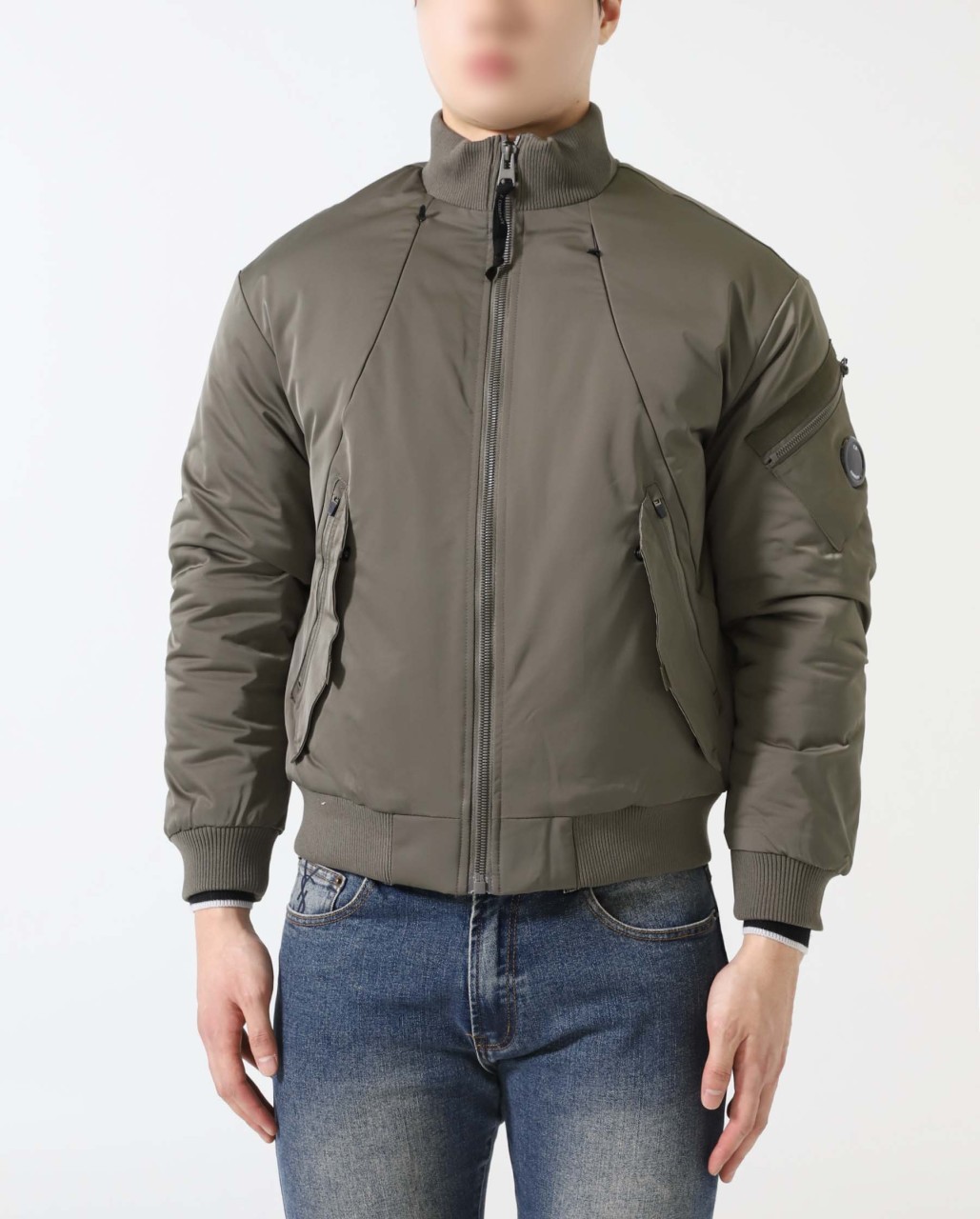 시피컴퍼니 [ C.P ] 나이크라 패딩 봄버 자켓 국내배송