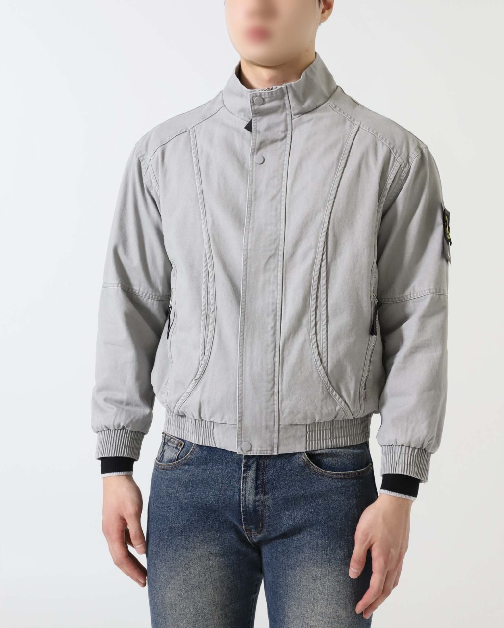 스톤아일랜드 [ S.T ] 바시티 워시드 자켓 국내배송