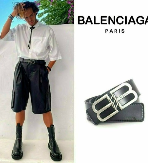 발렌시아가 뉴BB로고 벨트 국내배송