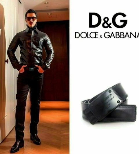 돌체앤가바나 블랙장식 벨트 국내배송