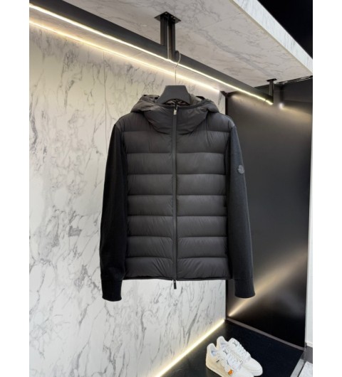 8006 트리콧 TRICOT 패딩 니트 후드 집업 자켓 국내배송