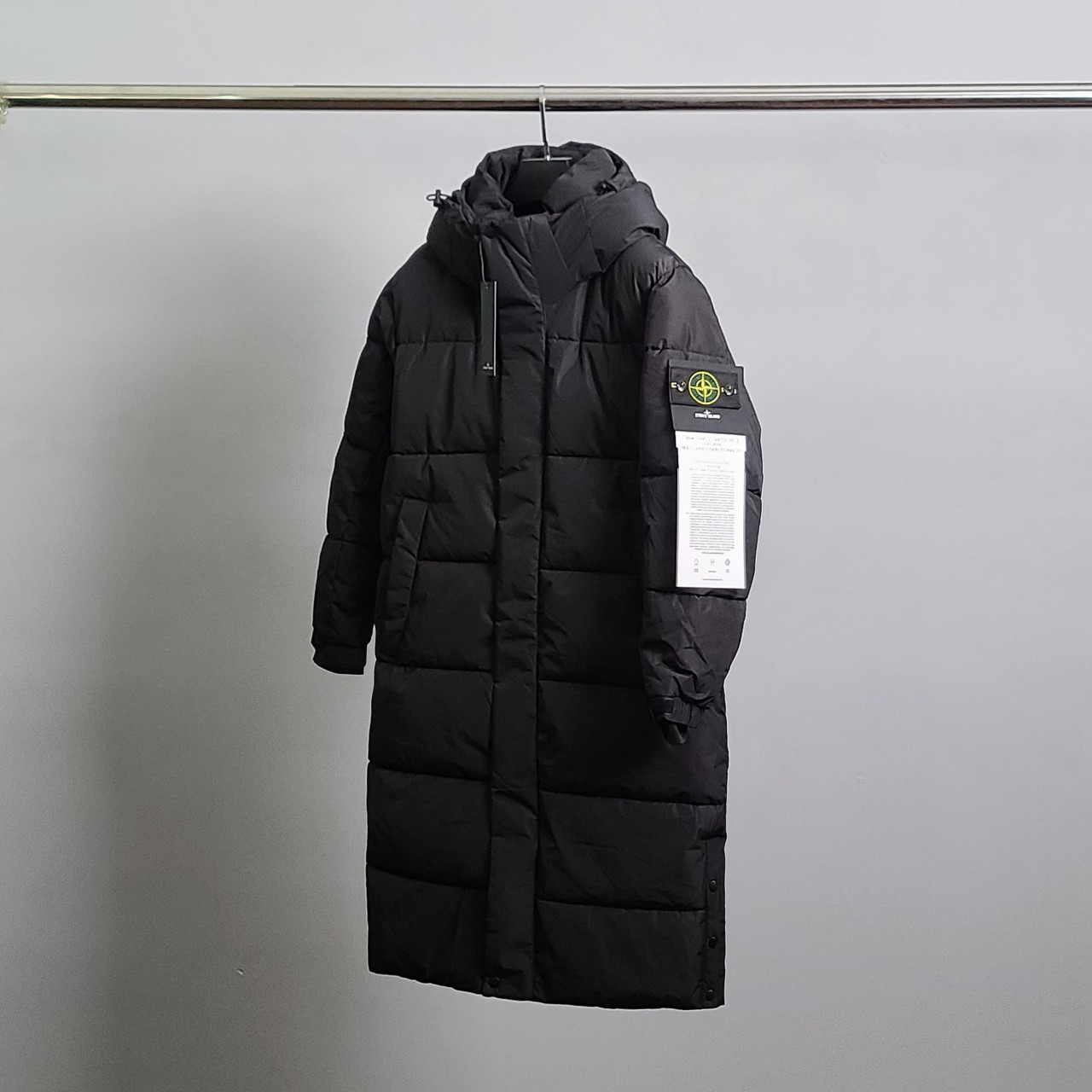 스톤아일랜드 [ST] 로고와펜 롱 패딩 점퍼 국내배송