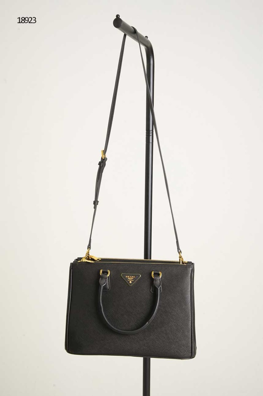 프라다 사피아노 더블 지퍼 토트 크로스백 국내배송