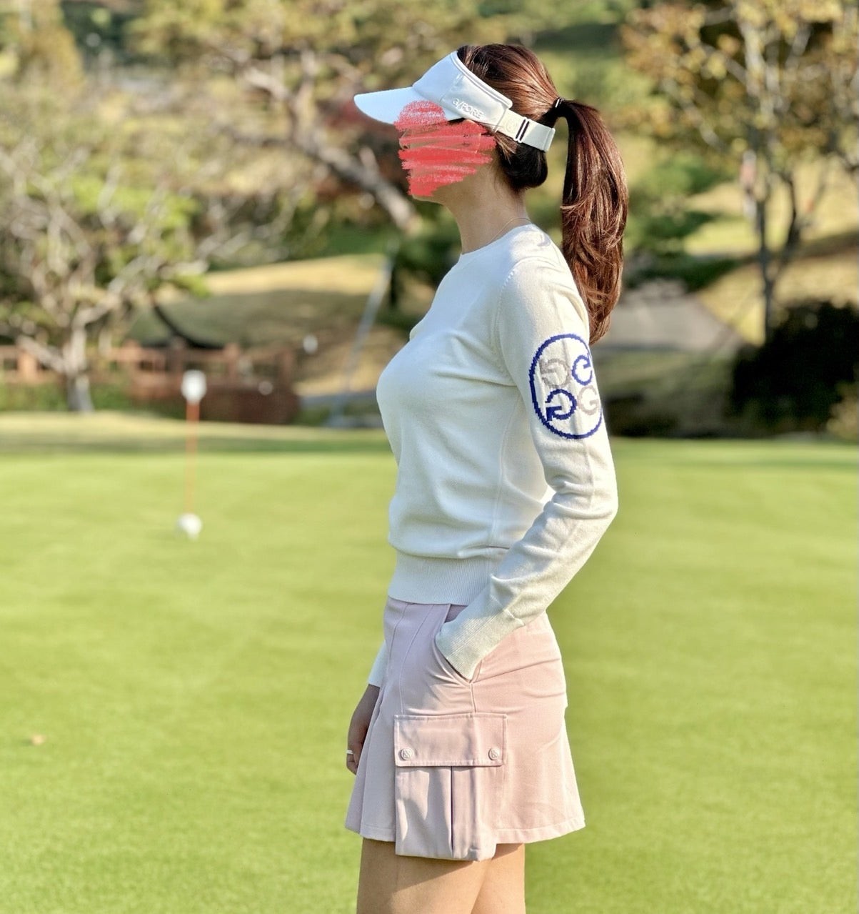 지포어 테크 크루넥 스웨터 (WOMEN) 국내배송