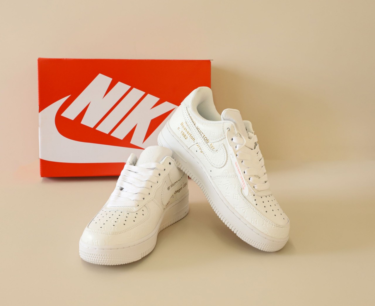 나이키x루이비통 [ N x LV ] 수입 에어포스1 버질 아블로  국내배송