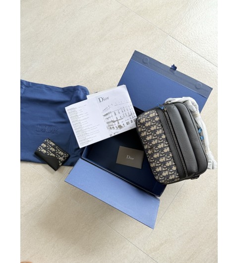 디올 라이더 2.0 지퍼 메신저 백 + 카드지갑 국내배송