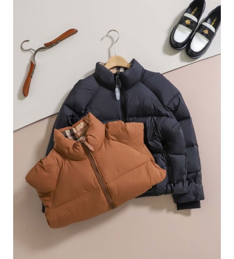 버버리 수입 페더리스 티테처블 푸퍼 숏 패딩 국내배송