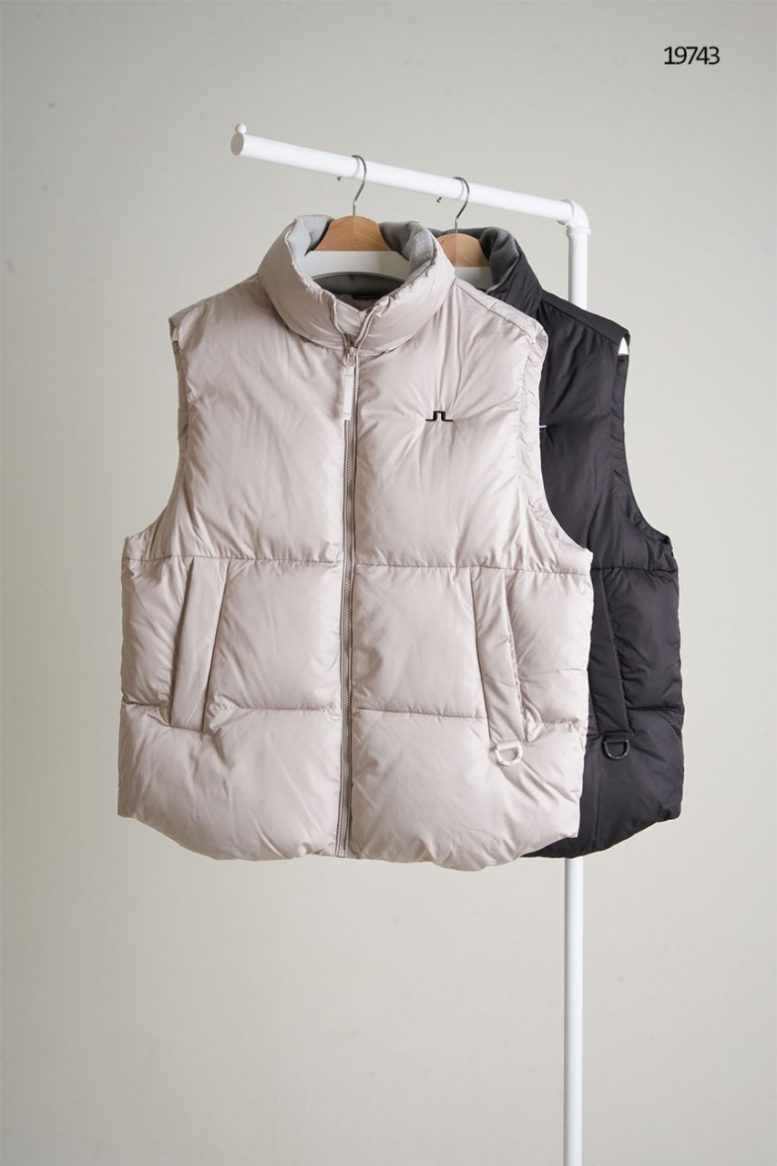 제이린드버그  남성 풀집업 패딩 베스트 국내배송