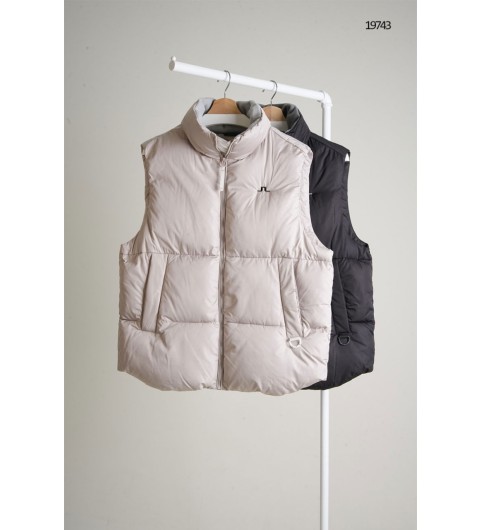 제이린드버그  남성 풀집업 패딩 베스트 국내배송