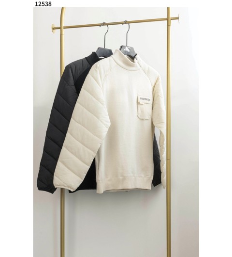 어메이징크리 남성 겨울 프리미엄 패딩니트 골프 티셔츠 국내배송