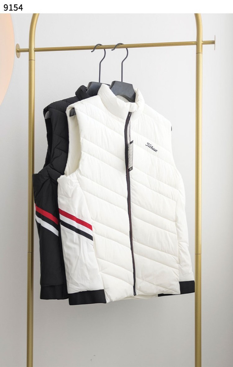 타이틀리스트 남성 경량 골프 패딩 조끼 국내배송