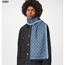 루이비통 모노그램 에센셜 데님 숄 머플러 국내배송