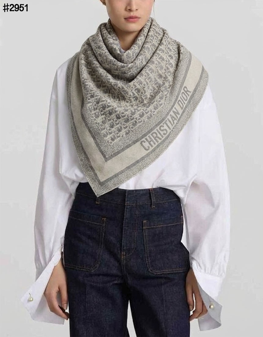 크리스찬 디올 오블리크 숄 머플러 국내배송
