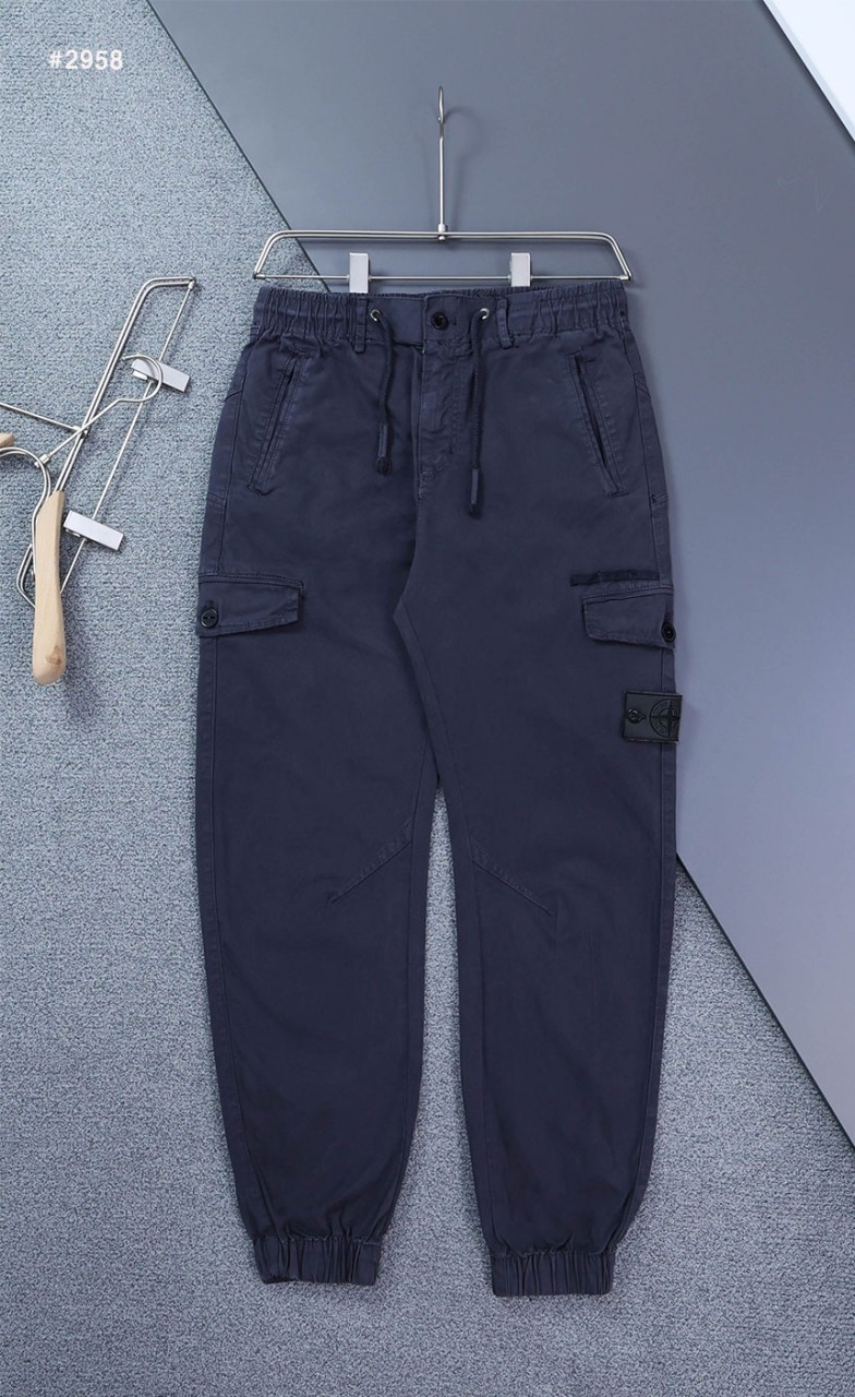 스톤아일랜드 하이브리드 와펜 카고 조거 팬츠 국내배송