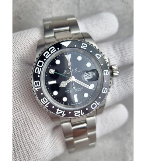 롤렉스 GMT-마스터 2 블랙&그레이 국내배송
