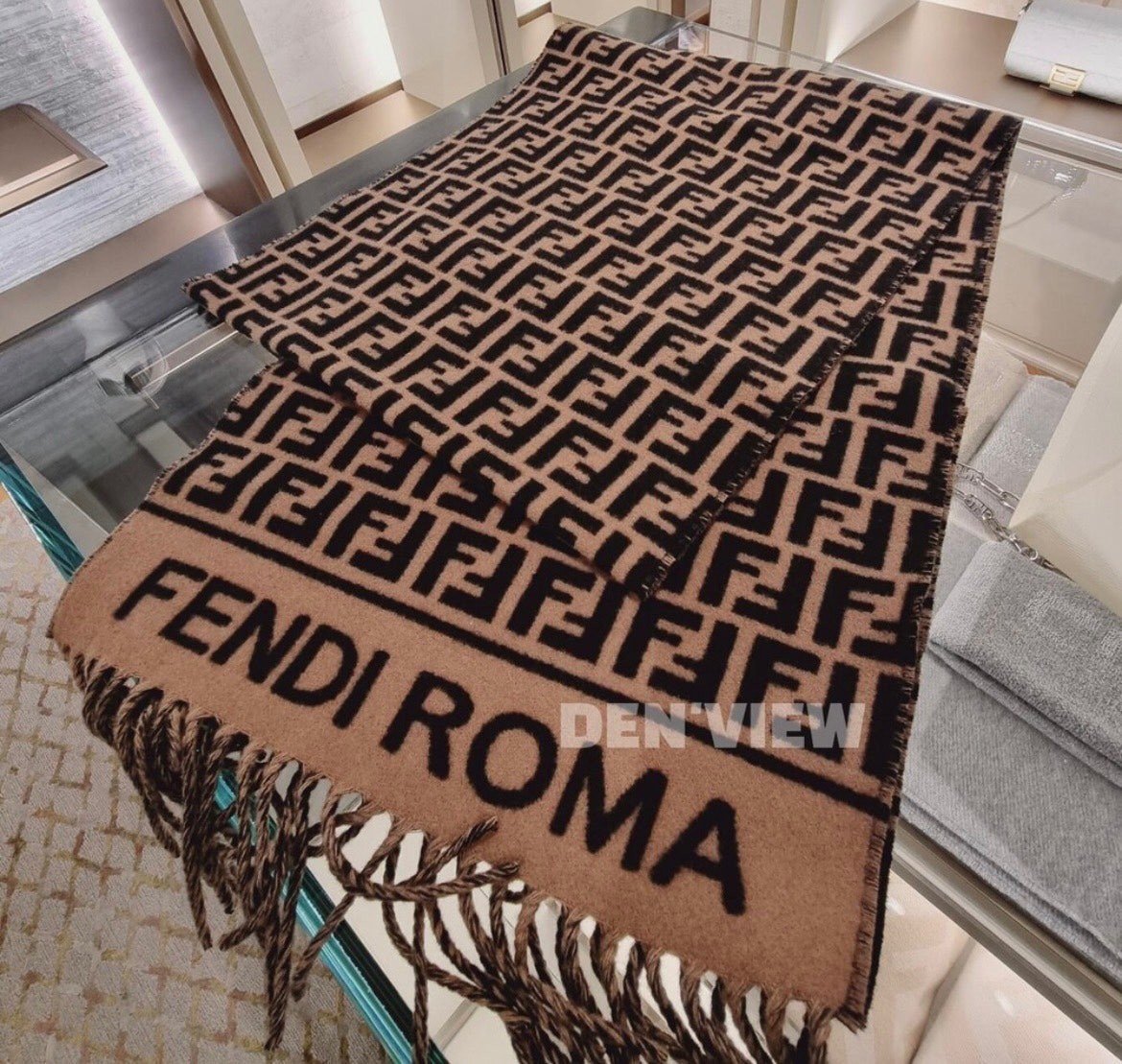 수입고급 FF 펜디 로마 스카프 신상입고 국내배송