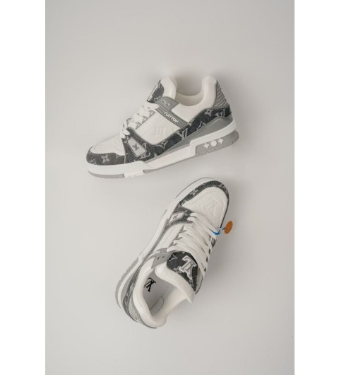 루이비통 [ L.V ] 수입 트레이너 스니커즈 -그레이- 국내배송