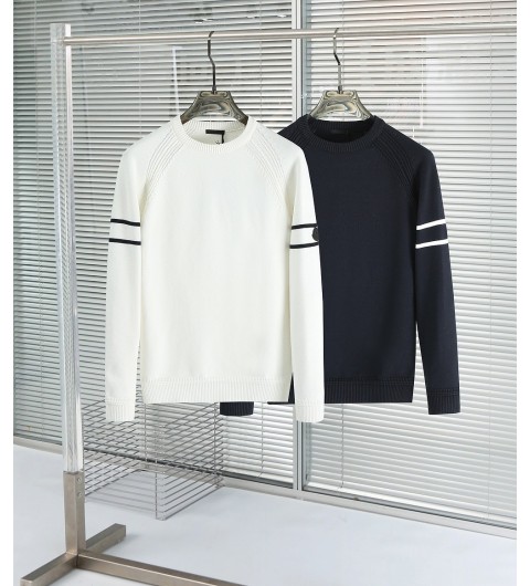 2025FW몽클레어 블랙와펜로고 양모라운드 국내배송