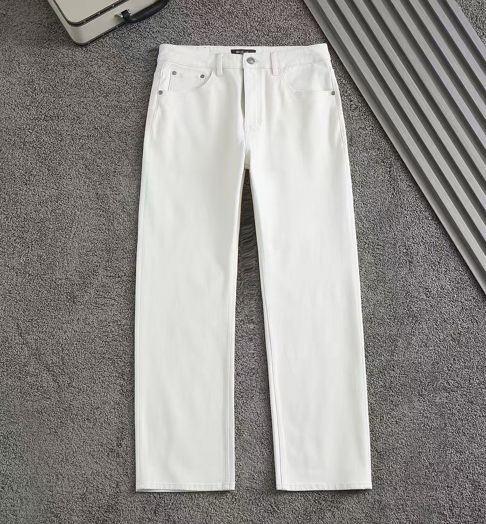 2025FW로로피아나 브라운패치로고 슬래스 화이트진 국내배송