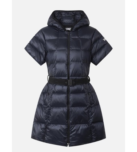 PXG 여성 겨울 숏 슬리브 롱 다운 국내배송