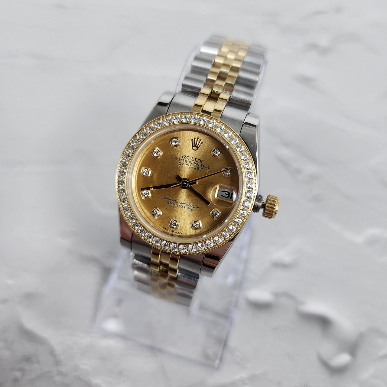 로렉스 데이저스트 골드콤비 다이아 31mm 국내배송