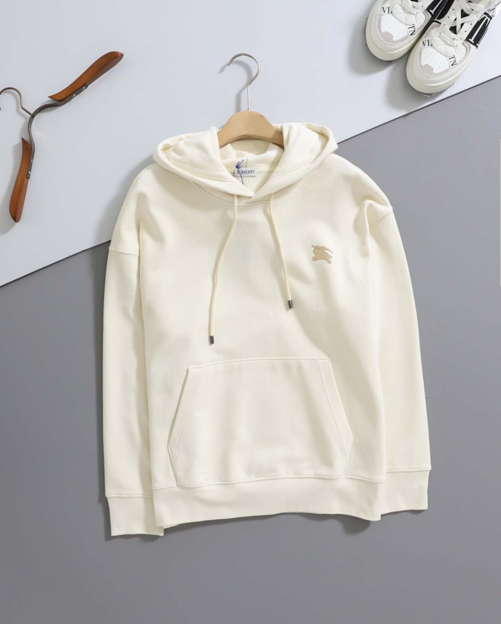 버버리 수입 나이트 스탬프 코튼 후디 국내배송