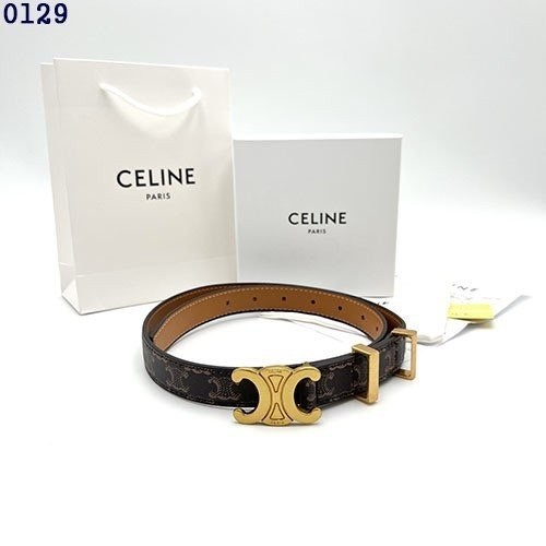 셀린느 트리옹프 캔버스 여성 벨트국내배송