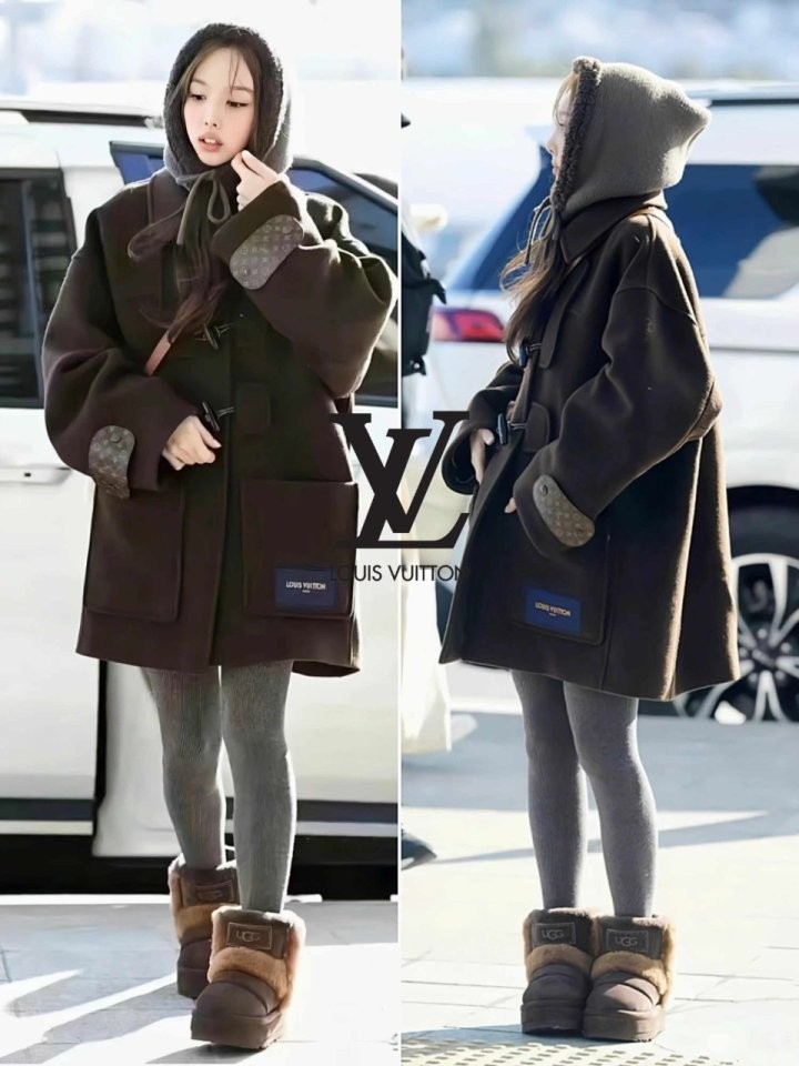 루이비통 패치 떡뽂이 코트 국내배송