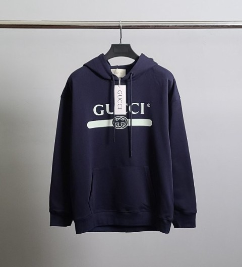 구찌 베이직 띠로고 코튼 후드티 국내배송