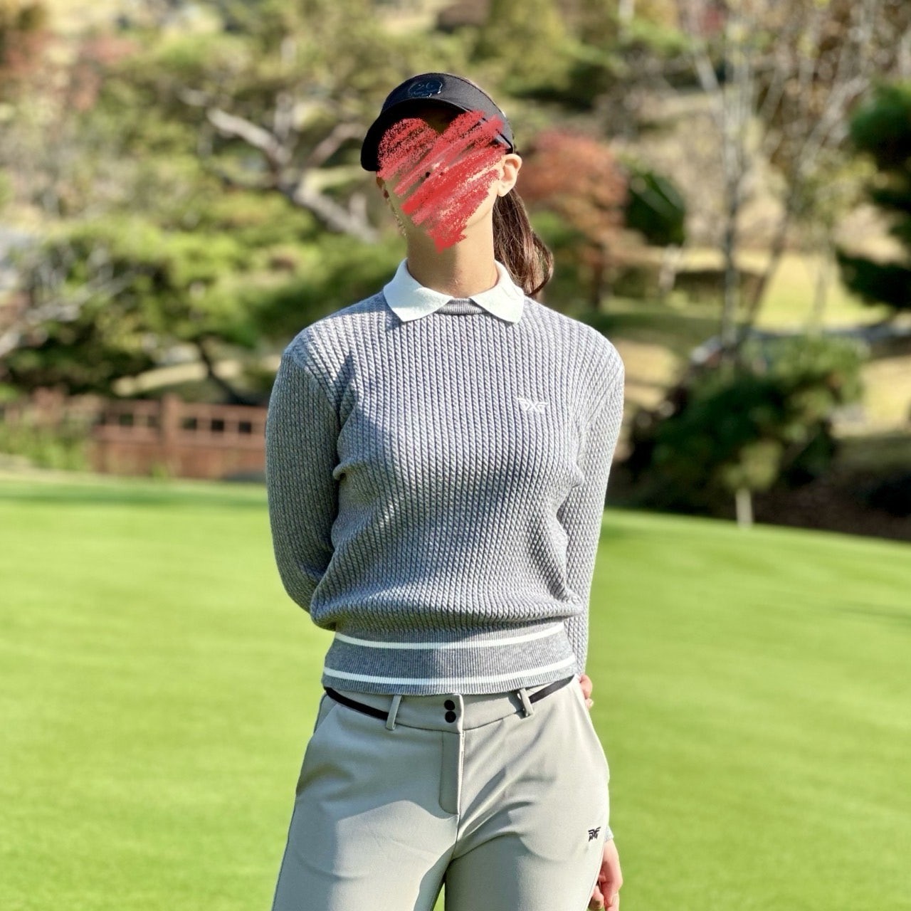 PXG우먼 케이블-니트 스웨터 (WOMEN) 국내배송