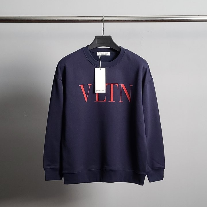 발렌티노 레드로고 코튼 맨투맨 국내배송