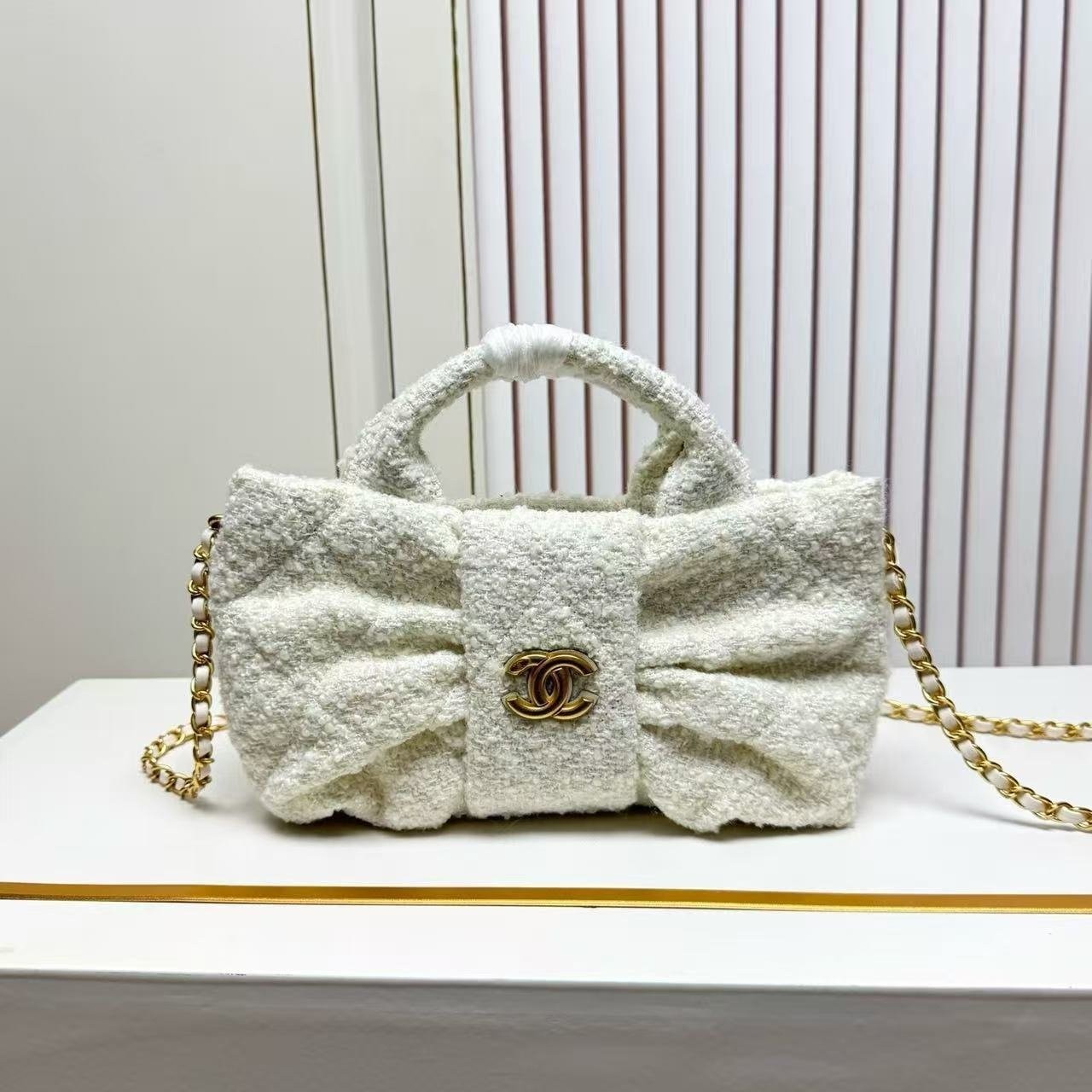 샤넬 리본 체인백 국내배송