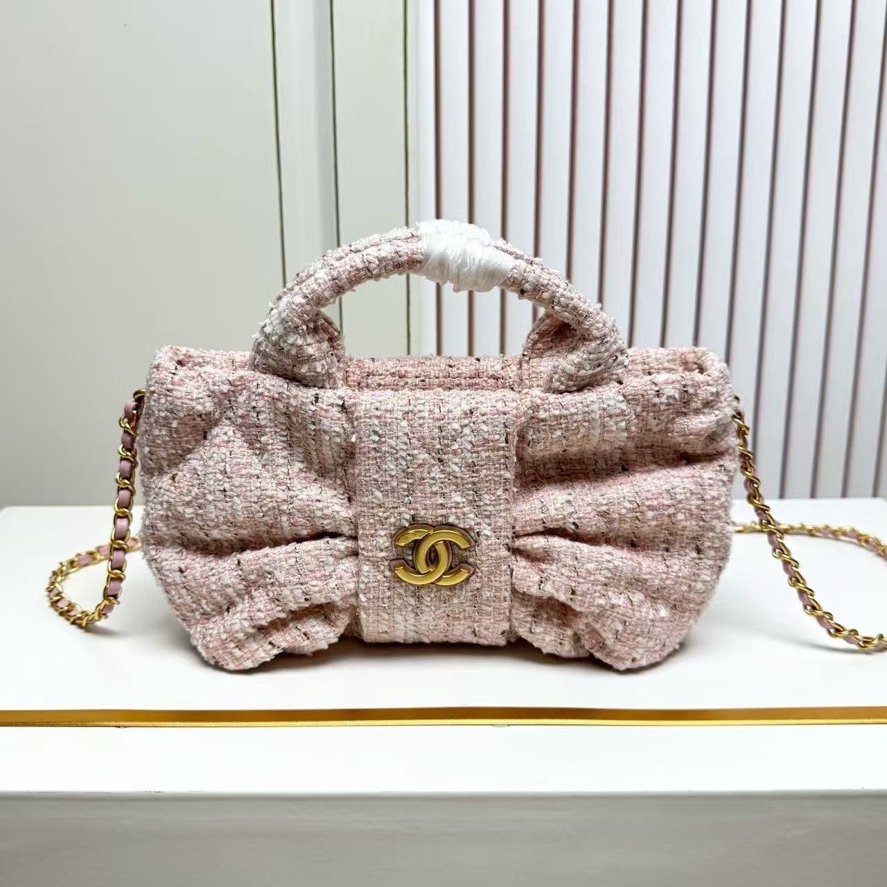 샤넬 리본 체인백 국내배송