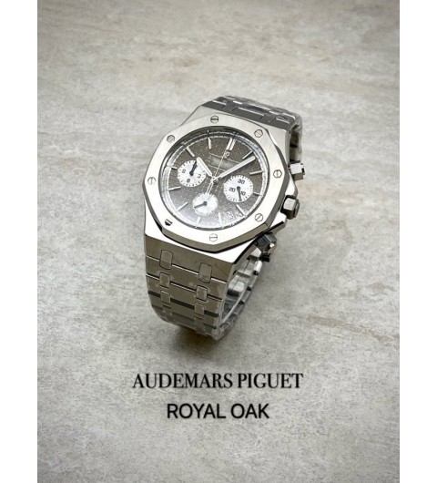 오데마피게 로얄오크 크로노그래프 그레이다이얼 국내배송