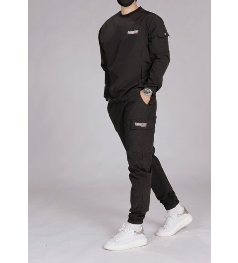 발렌시아가  시그니처 투웨이스판 기모세트 국내배송