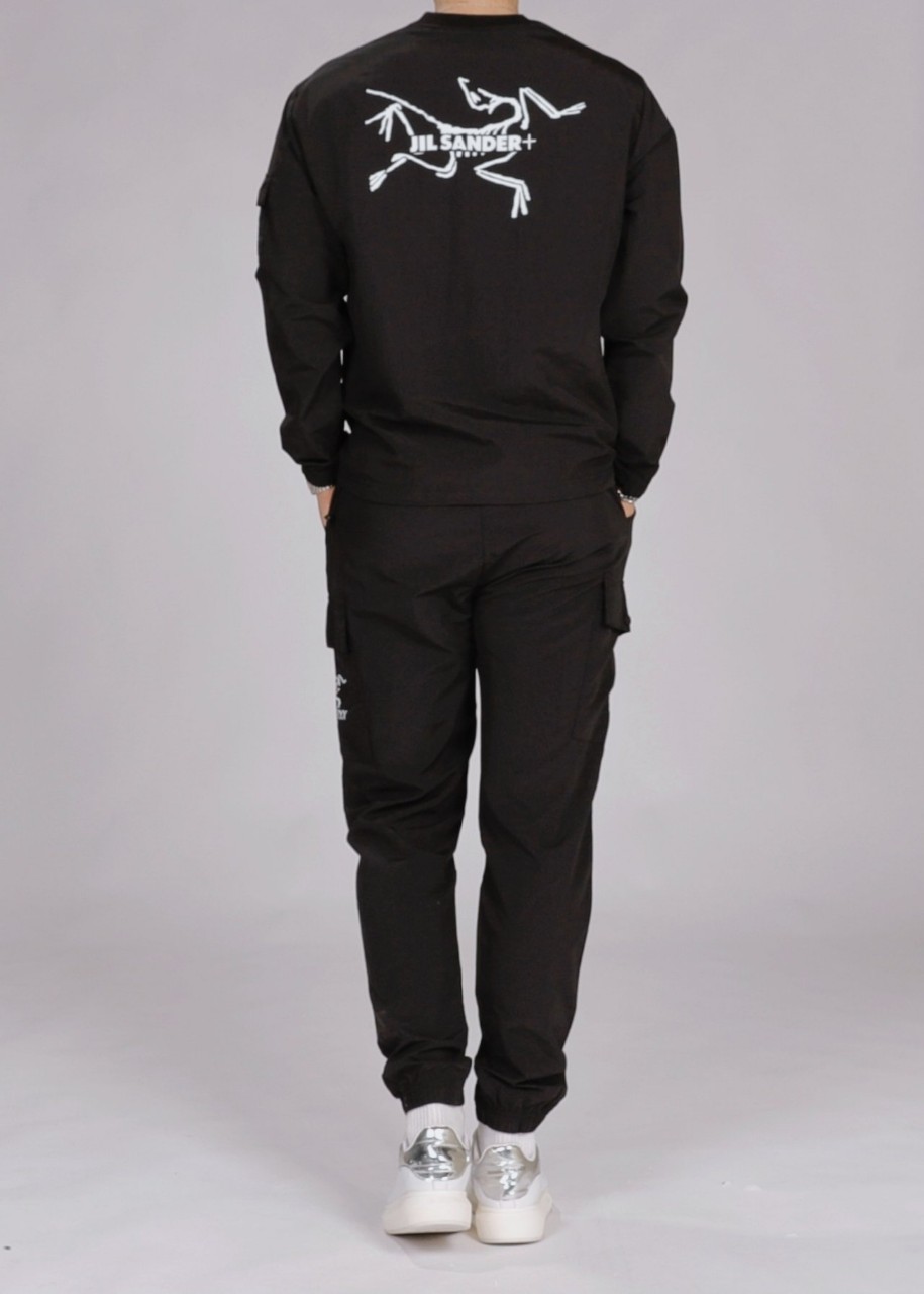 스톤아일랜드  시그니처 투웨이스판 기모세트 국내배송