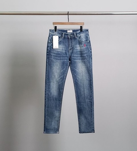 몽클레어 노블스틸패치 워싱 청바지 국내배송