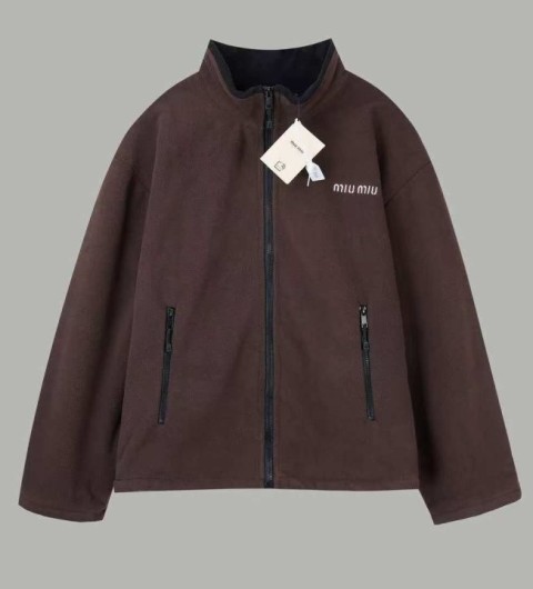 미우미우 집업 플리스 스웨트셔츠 자켓 국내배송