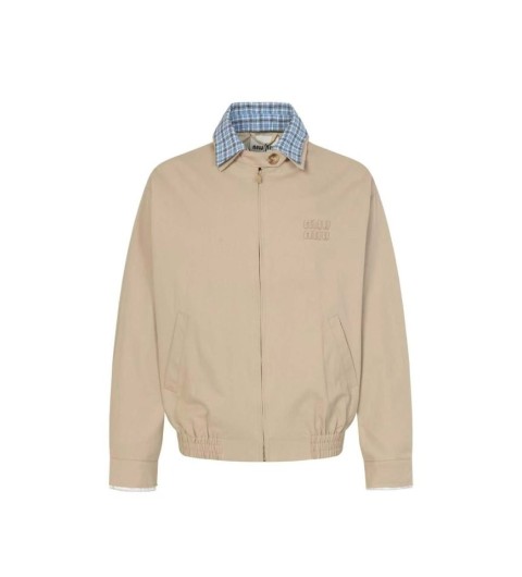 미우미우 치노 블루종 자켓 국내배송