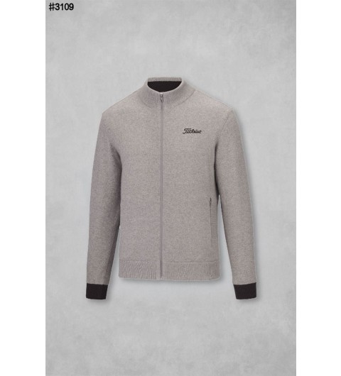 타이틀리스트 PLAY 윈드프루프(방풍) 풀집업 하이넥 스웨터 국내배송