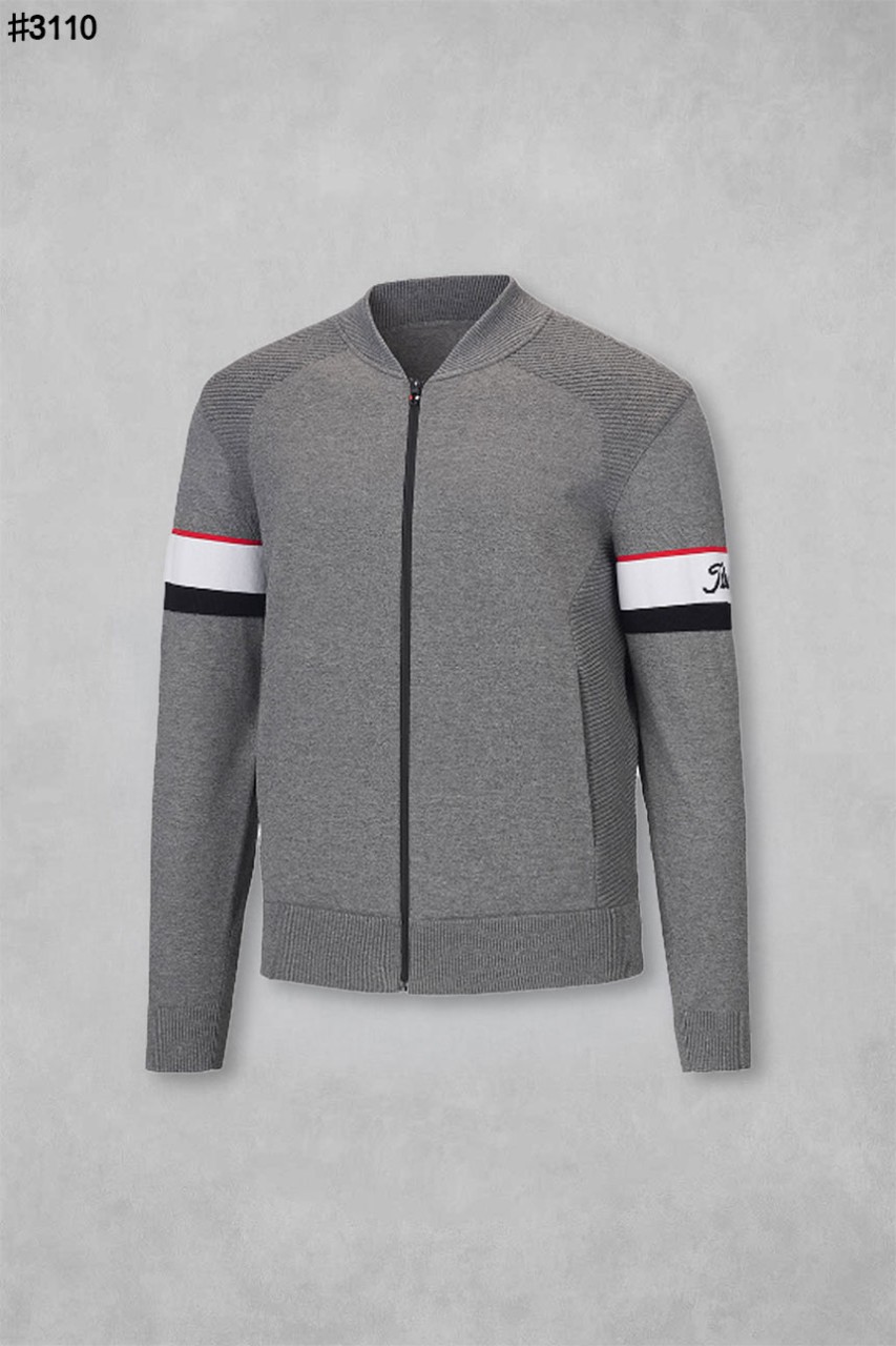 타이틀리스트 TOUR-FIT 풀집업 니트 가디건 국내배송