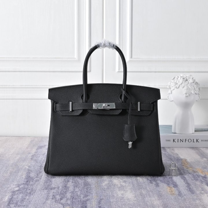 에르메스 버킨백 30 블랙 은장  국내배송