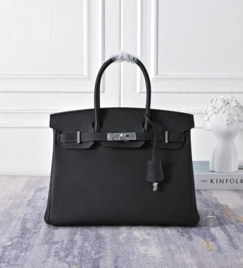 에르메스 버킨백 30 블랙 은장  국내배송