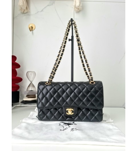 샤넬 클래식 크로스백 블랙금장 국내배송