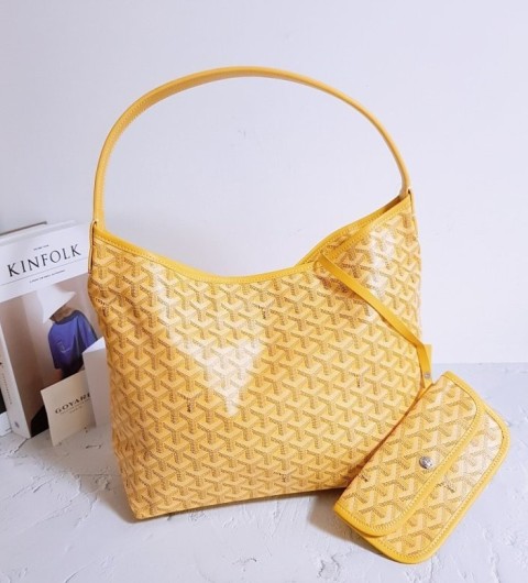 [ 고급 ] 고야드 보헴 호보백 옐로우  2 국내배송