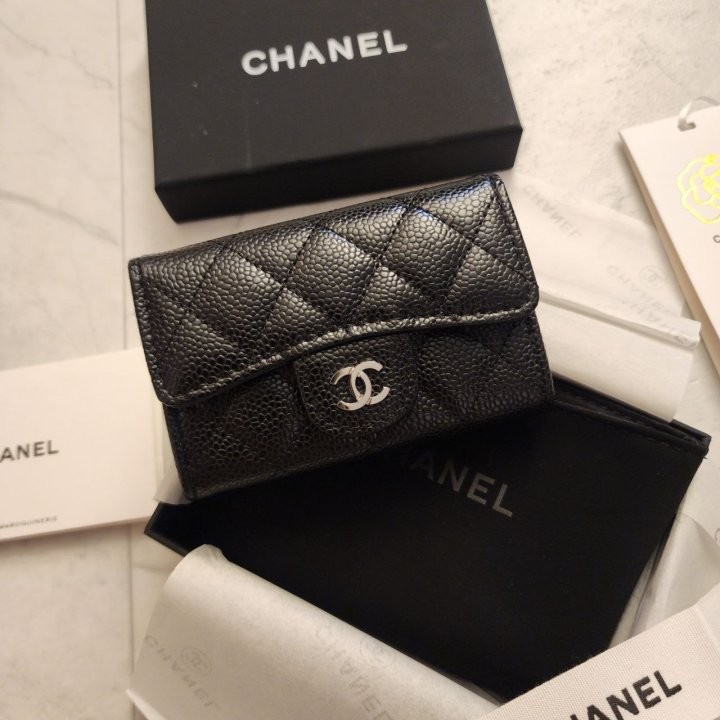 샤넬 클래식 덮개 카드지갑 국내배송